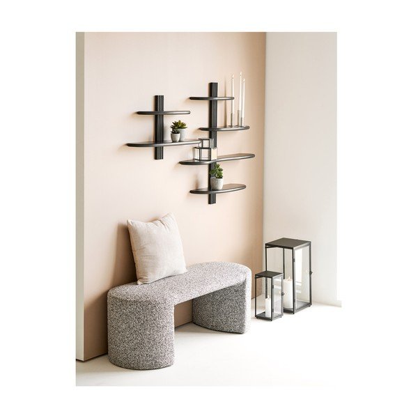 Staklena lanterna 2 kom (visina 50 cm) Ibra – House Nordic-image-1
