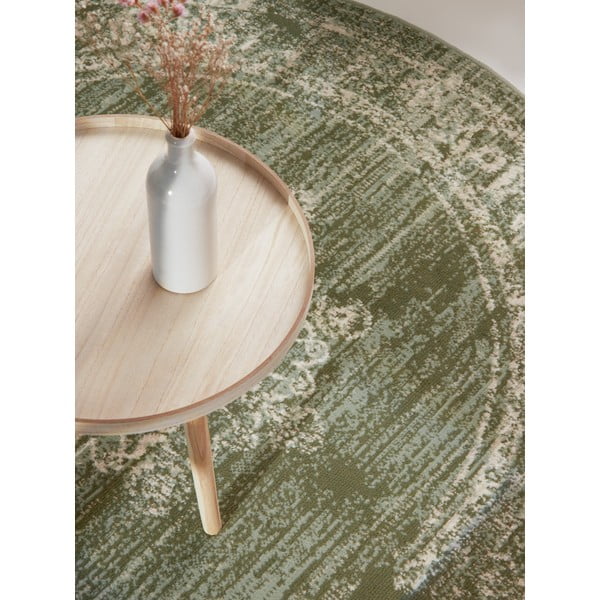 Zeleni okrugli tepih ø 160 cm Gloria Lydia – Hanse Home-image-3
