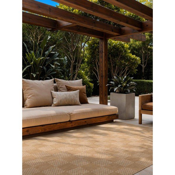 Krem/u prirodnoj boji unutarnji i vanjski tepih 160x230 cm Haringey Dorothy – Ted Baker-image-1