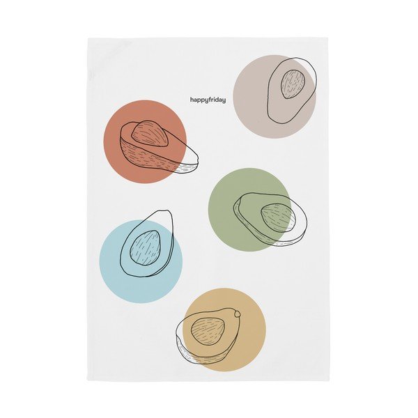 Pamučna kuhinjska krpa 2 kom 50x70 cm Avocado – Happy Friday-image-3