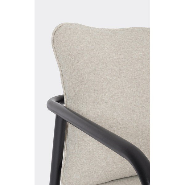 Bež željezna vrtna garnitura za 4 osobe Ostuni – Bizzotto-image-2