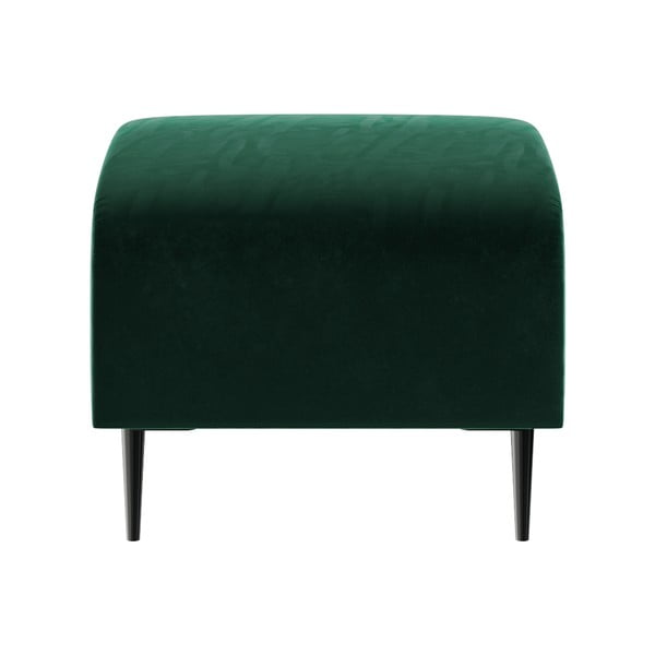 Tamnozeleni baršunasti tabure Ghado Shel-image-2