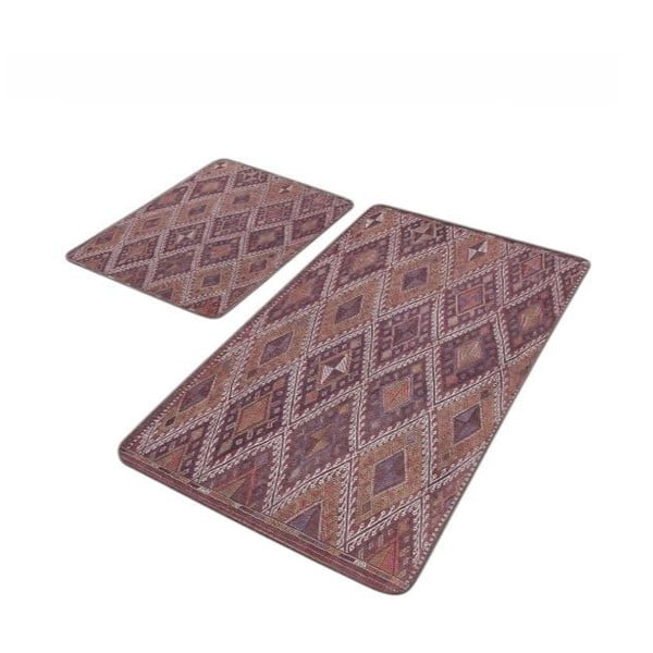 Od samta kupaonske prostirke u setu 2 kom 60x100 cm – Mila Home