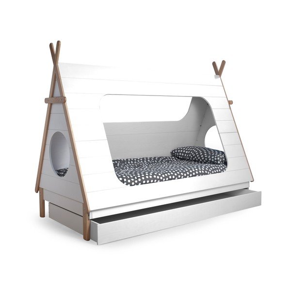 Bijela ladica ispod kreveta De Eekhoorn Tipi-image-1