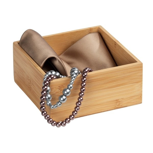 Odjeljak za odlaganje od bambusa Wenko Terra, širina 15 cm-image-1