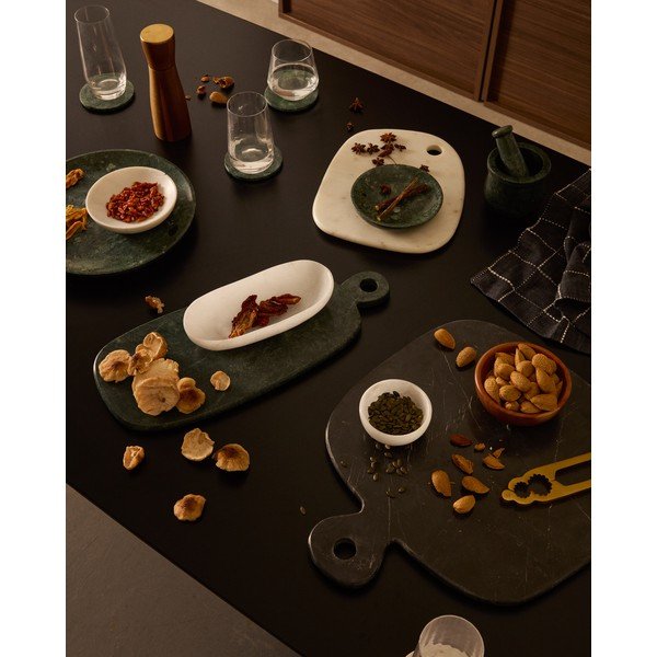 Mramorna daska za rezanje za serviranje 20 x 3 cm Obar – Kave Home-image-2