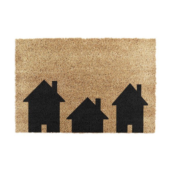 Otirač od kokosovih vlakana 40x60 cm Home Is Where the Heart Is – Artsy Doormats