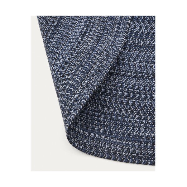 Tamno plavi vanjski tepih od recikliranih vlakna 200x300 cm Sadent – Kave Home-image-3