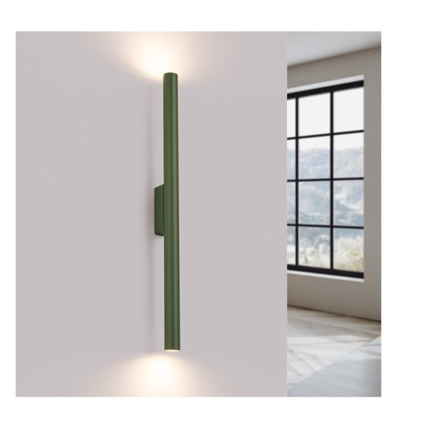 Zelena zidna lampa Fideus – Sollux-image-1