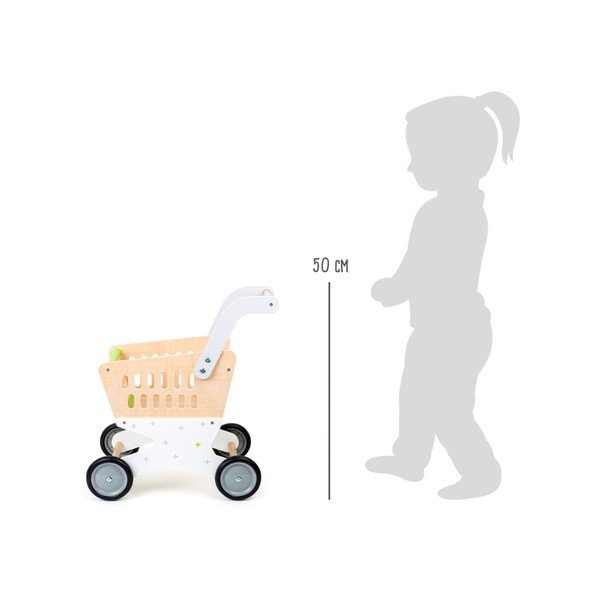 Dječja drvena kolica za kupovinu Legler Shopping-image-4