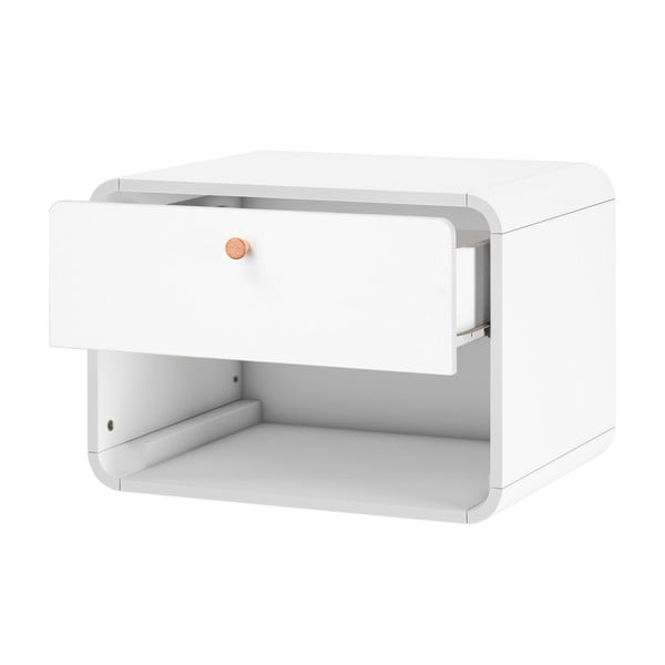 Bijeli viseći noćni ormarić Støra Cassie-image-1