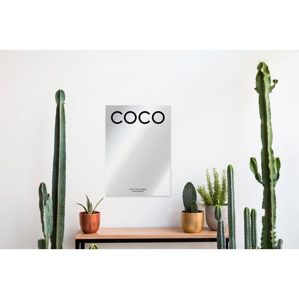 Zidno ogledalo 50x70 cm Coco Chanel - Little Nice Things-image-1