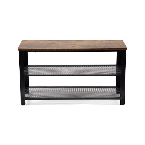 Crni željezni ormarić za cipele 80x45x30 cm Arne – Bonami Essentials-image-2