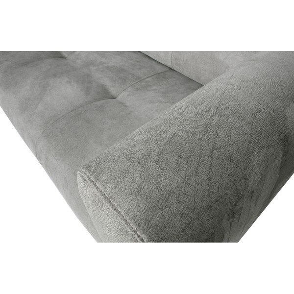Svijetlo sivi kauč od imitacije kože vtwonen Skin, 250 cm-image-1