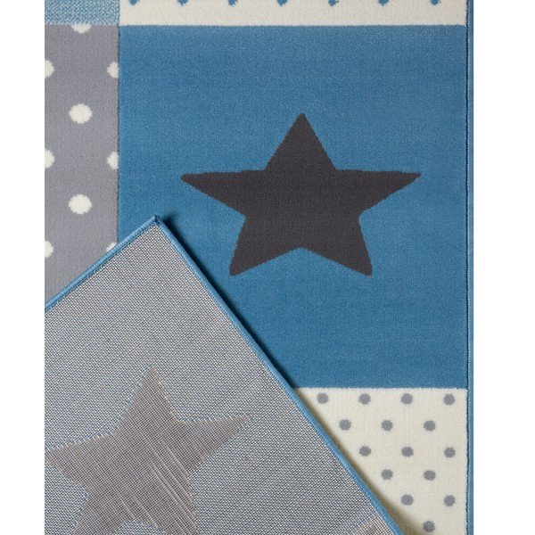 Plavi dječji tepih 150x80 cm Pretty Patchwork - Hanse Home-image-2