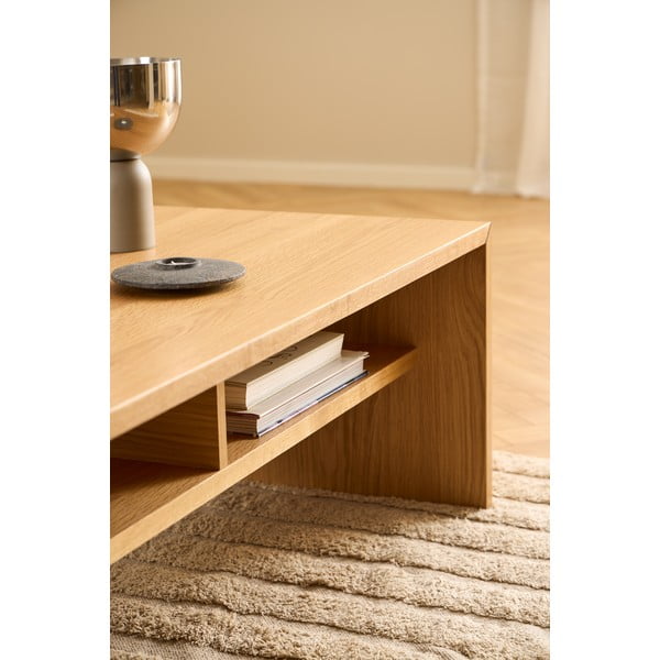 Stolić za kavu u dekoru hrasta u prirodnoj boji 60x120 cm Arlon – Actona-image-2