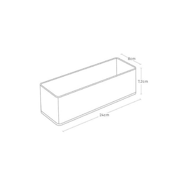 Plastični organizatori za ladice u setu 2 kom Tower – YAMAZAKI-image-4