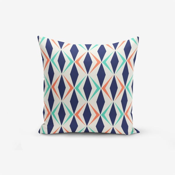 Pamučna navlaka za jastuk Minimalističke navlake za jastuke šarenog geometrijskog dizajna, 45 x 45 cm