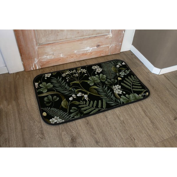 Otirač 45x75 cm White and Green Beauty – Butter Kings-image-1