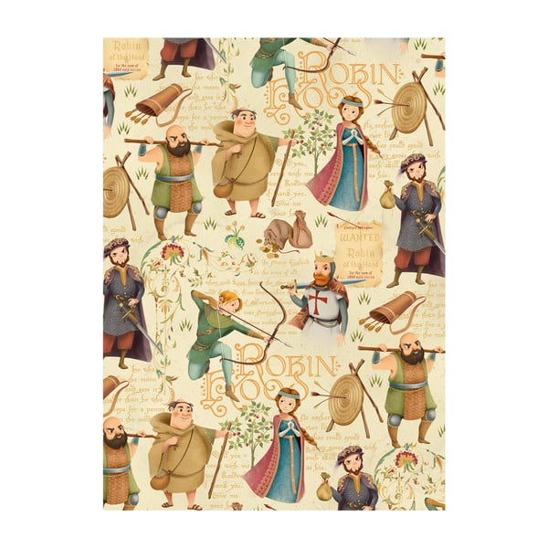 A6 notes s olovkom 50 stranica Robin Hood – Kartos-image-1