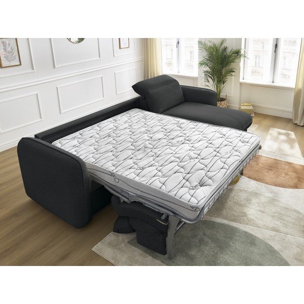 Crna sofa 216 cm Achille – Bobochic Paris-image-1