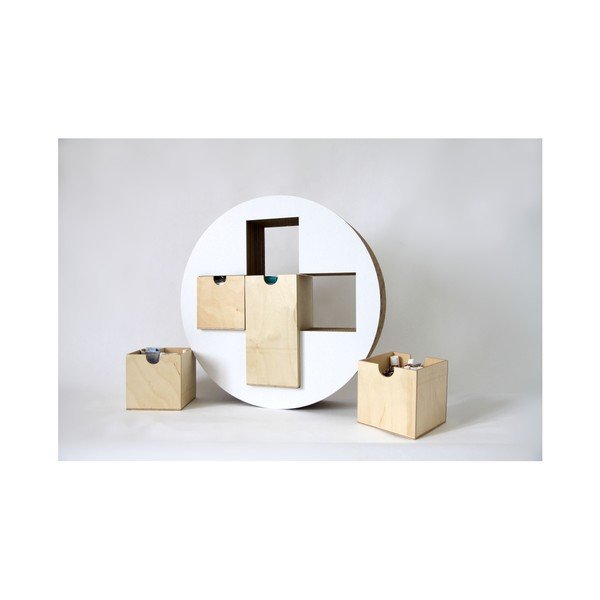 Set smeđi ormarić za lijekove i stalak za vino Unlimited Design for Kids-image-2