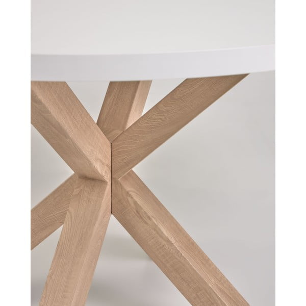 Okrugao blagovaonski stol ø 120 cm Argo – Kave Home-image-3