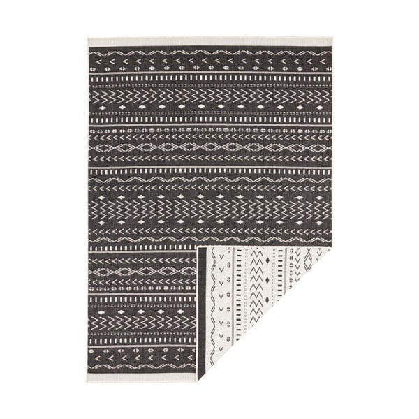 Crno-krem vanjski tepih NORTHRUGS Cuba, 290 x 200 cm-image-2