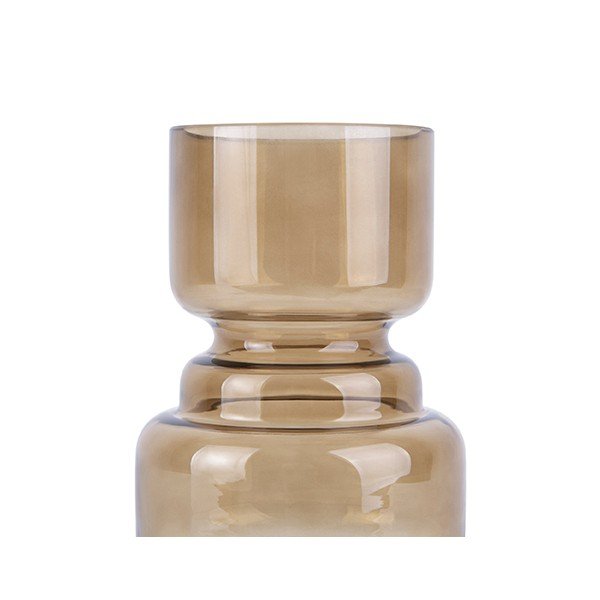 Vaza od smeđeg stakla PT LIVING Courtly, visina 20 cm-image-2