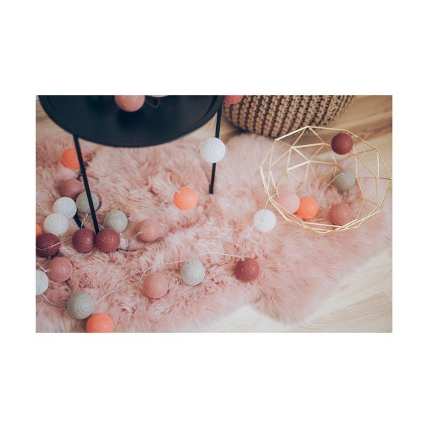 Narančasto-ružičasti rasvjetni lanac s LED žaruljama LUKKA, 30 lampica-image-2