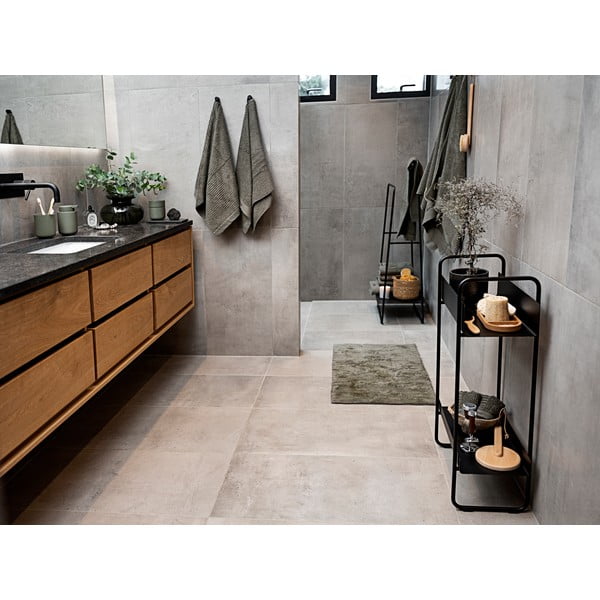 Crni metalni konzolni stol 24x48 cm A-Console - Zone-image-3