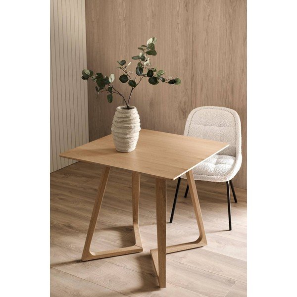 Blagovaonski stol od punog hrasta 75x80 cm Gradie – Ellos Home-image-1