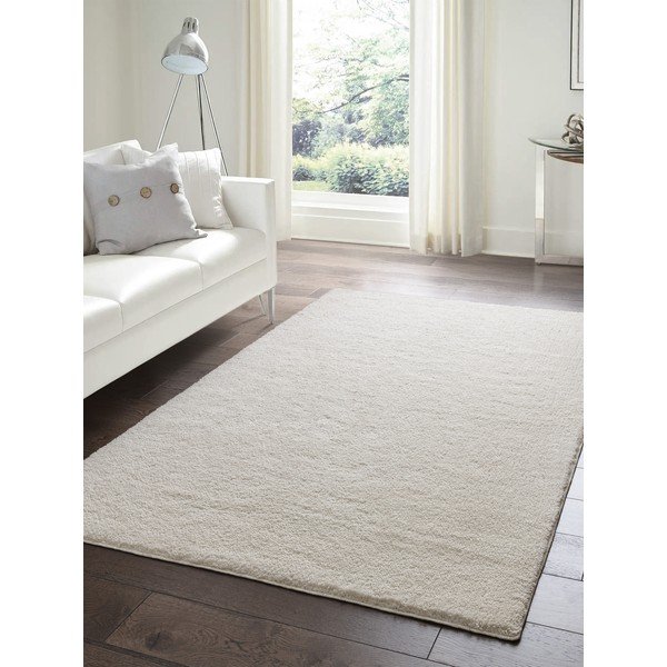 Periv tepih boje slonovače 120x170 cm Super Snug – Asiatic Carpets-image-1