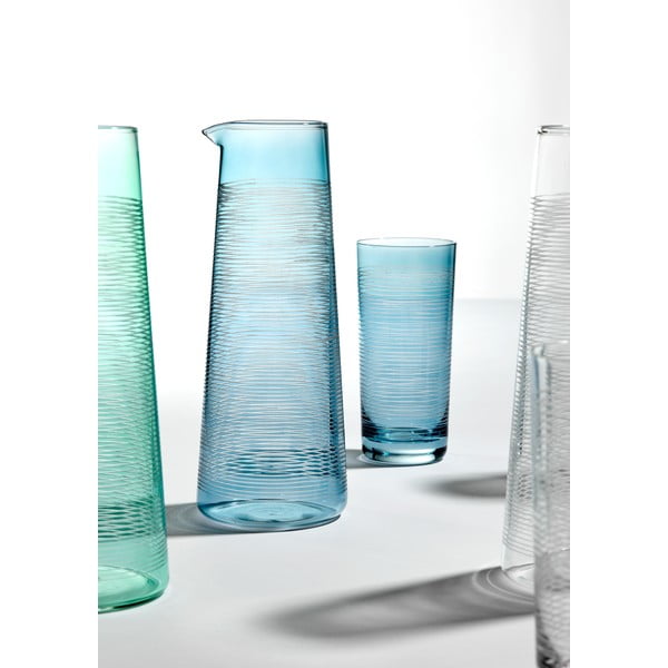 Plavi stakleni bokal 1,2 l Linear - Ladelle-image-1