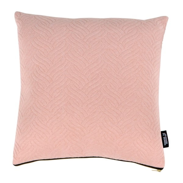 Ružičasti jastuk s dodatkom pamuka House Nordic Ferrel, 45 x 45 cm