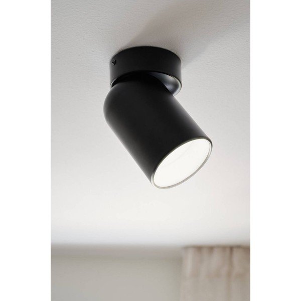 Crni metalni reflektor sa savitljivom konstrukcijom/s mogućnosti zatamnjivanja ø 10,5 cm Ara – Jotex-image-1