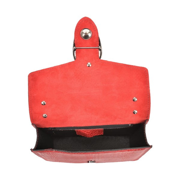 Crvena kožna pismo torba Renata Corsi Fiona-image-3