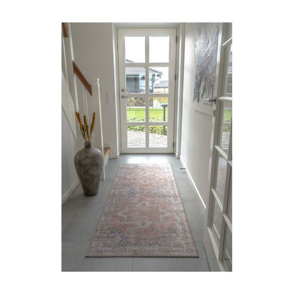 Plavo narančasta staza za tepih 200x80 cm Havana - House Nordic-image-2