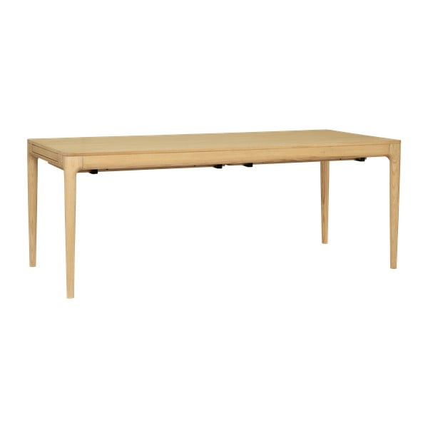 Proširiv blagovaonski stol od punog hrasta 90x200 cm Heart'n'Soul – UMAGE