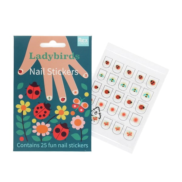 Kreativna igračka Ladybird – Nail stickers – Rex London