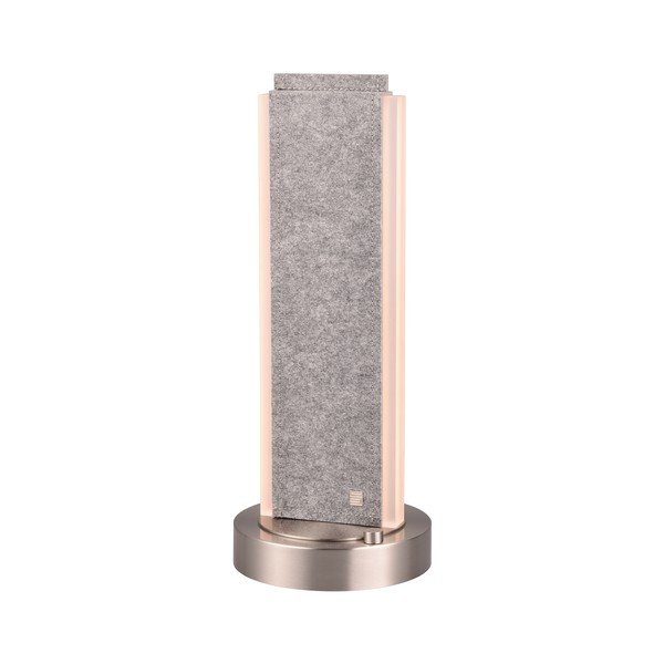 Siva LED stolna lampa s tekstilnim sjenilom (visina 51 cm) Cicara – CINQUE-image-4