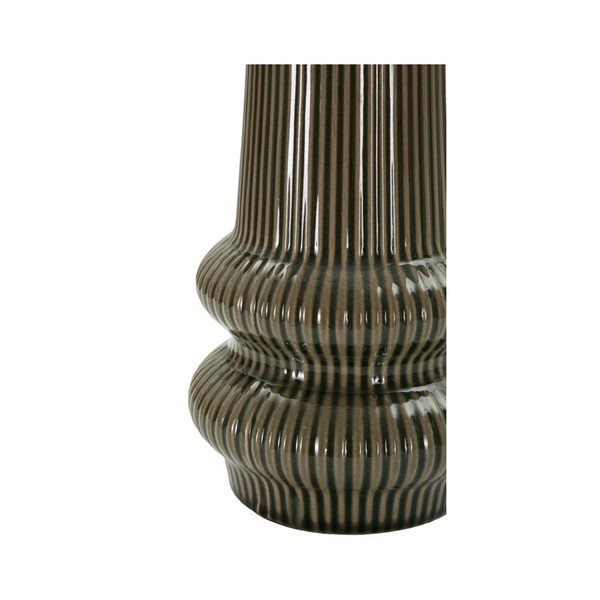 Kaki zelena/krem stolna lampa keramička s tekstilnim sjenilom (visina 41,5 cm) Harmony – Mauro Ferretti-image-2