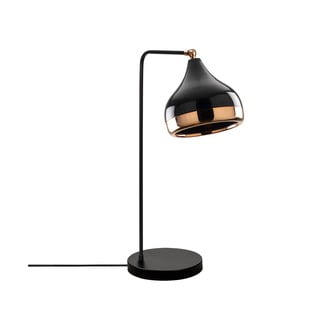 Stolna svjetiljka u crno-bakrenoj boji Opviq lights Yildo