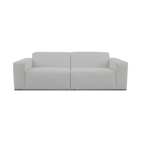 Bijela sofa od bouclé tkanine 228 cm Roxy – Scandic