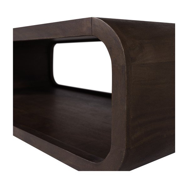 Stolić za kavu od masivnog manga u tamnoj prirodnoj boji 60x120 cm Kinu – WOOOD-image-4