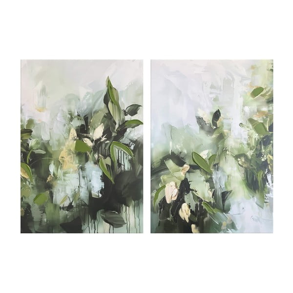 Slike s ručno oslikanim elementima u setu od 2 kom 50x70 cm Mirta - Styler