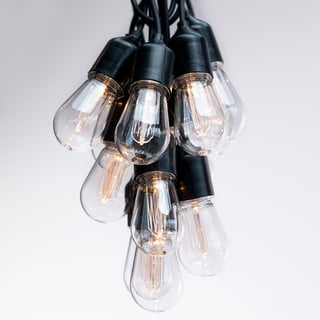 LED svijetleća girlanda DecoKing Bulb, 10 svjećica, duljina 8 m