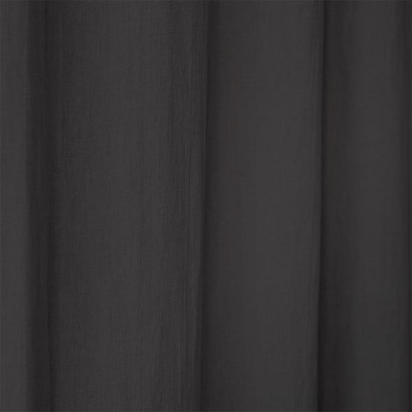 Tamnosiva lanena zavjesa s petljama Linen Tales Night Time, 250 x 140 cm-image-1