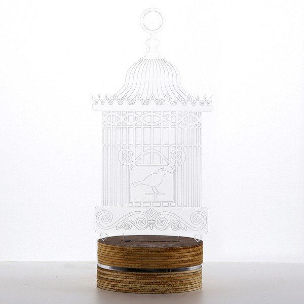 3D stolna lampa Bird Cage-image-1