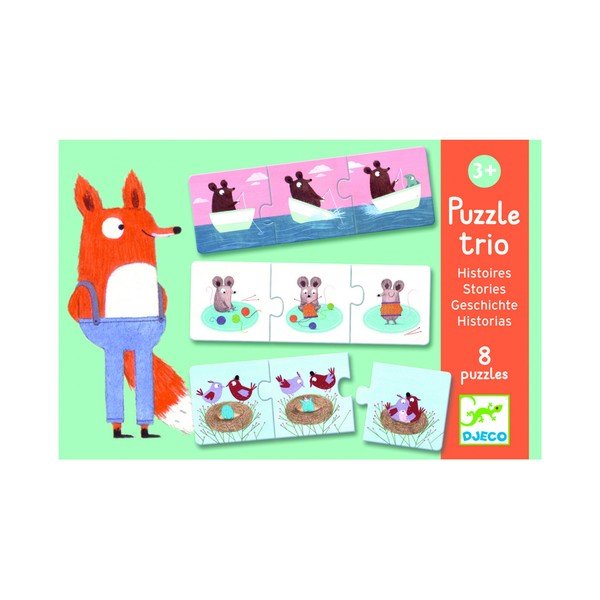 Dječja slagalica Djeco Trio Stories-image-1